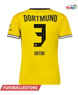 Günstige Borussia Dortmund Waldemar Anton #3 Heimtrikot Damen 2026-27 Kurzarm
